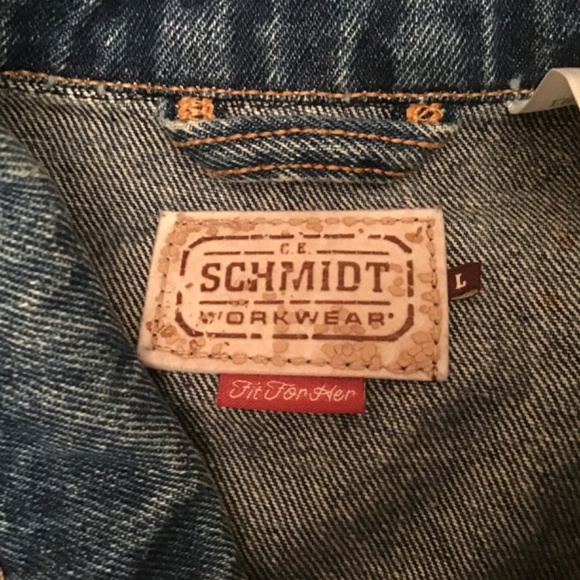 Schmidt Jean Jacket Size Large Womens - Picture 2 of 10